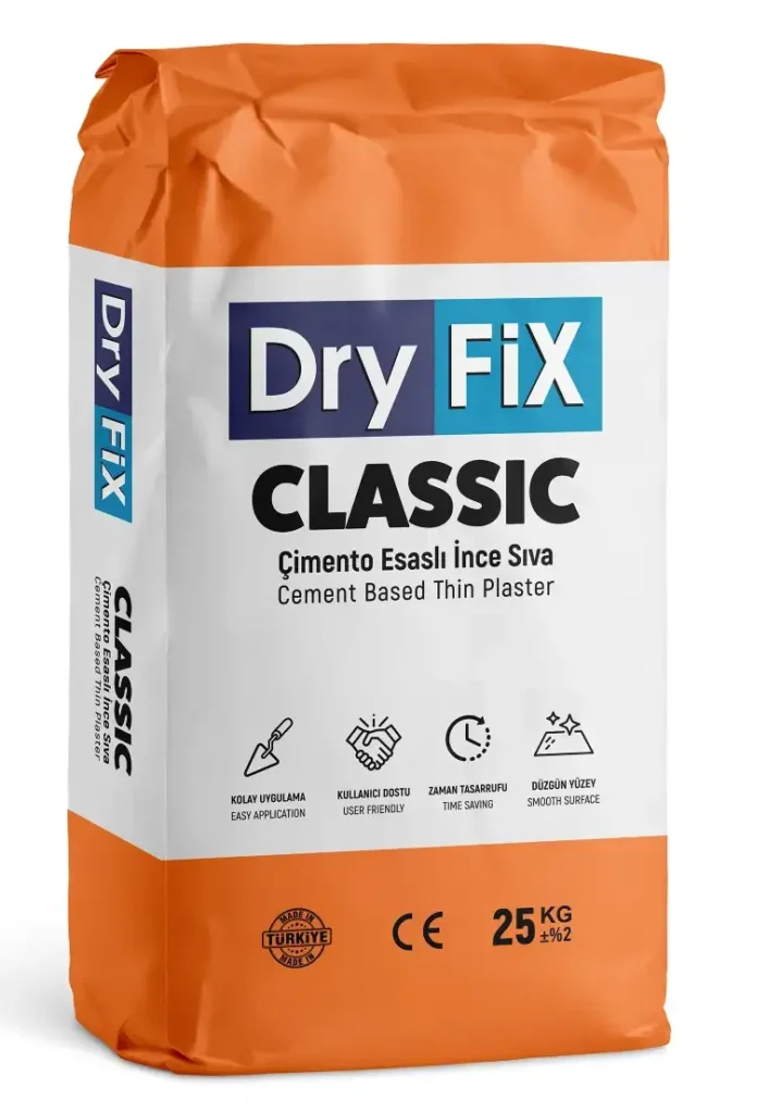 CLASSIC İnce Sıva ile tanışın.