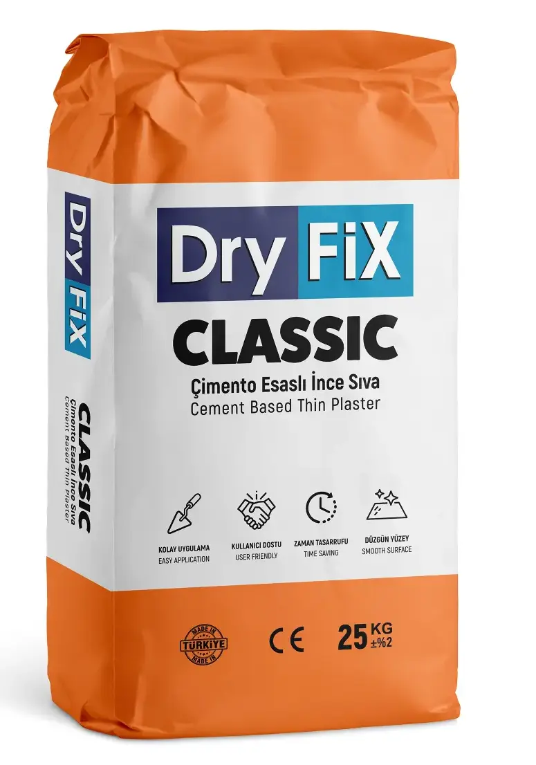 CLASSIC İnce Sıva ile tanışın.