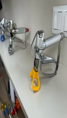 Cesitli boya tabancasi ve yedek