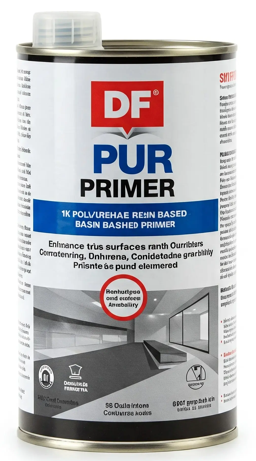 DF PUR PRIMER 1K Poliüretan Reçine Esaslı Astar ile tanışın.