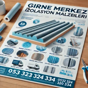 Bu tür yalıtımlar, binaların daha sağlıklı, konforlu ve uzun ömürlü olmasını sağlar. Girne'deki inşaat projelerinde bu malzemelerin kullanımı oldukça yaygındır.