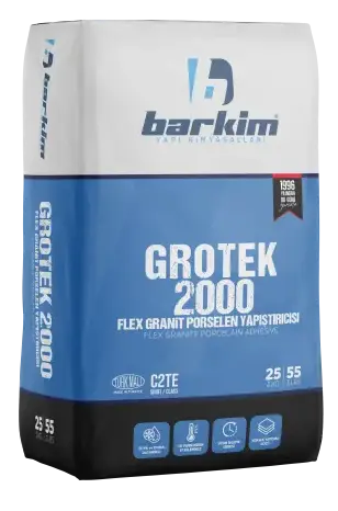 Grotek 2000 Flex Granit Yapıştırıcısı