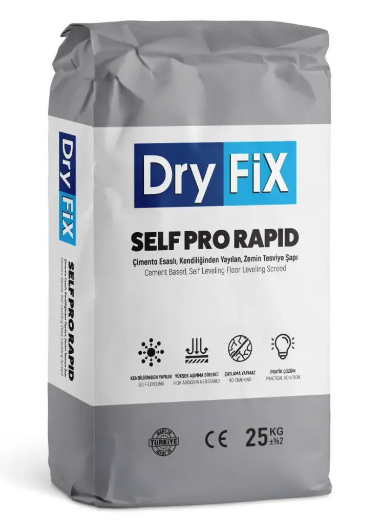 SELF PRO RAPID  Hızlı Kuruyan Self Levelling ile tanışın.