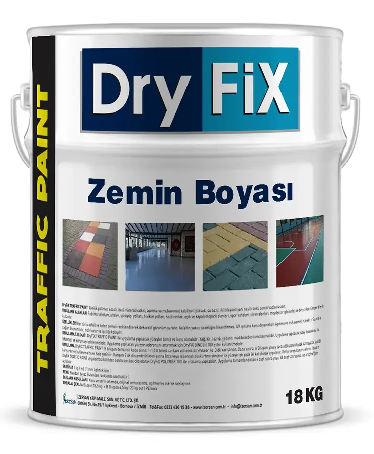 TRAFFIC PAINT Zemin Boyası ile tanışın.